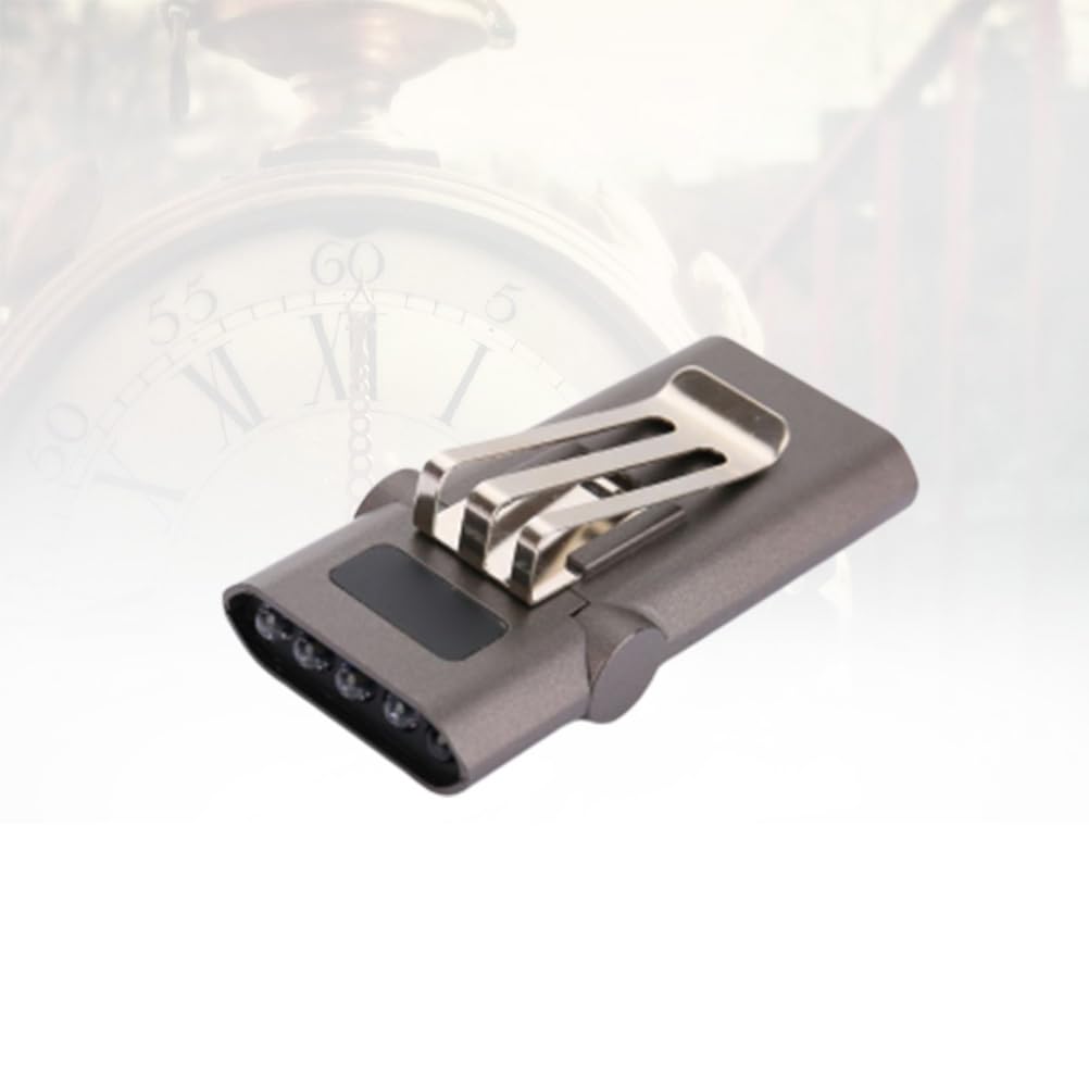 Hemoton USB rechargeable cap light suited for camping and night activities.