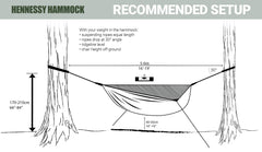 Hennessy Hammock Explorer Deluxe Zip XL compact stored for easy packing and transport