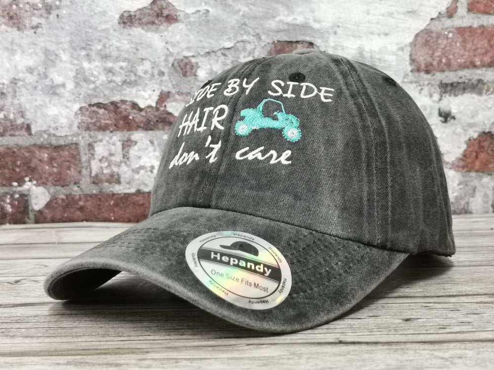 Back view of Hepandy hat showing adjustable strap