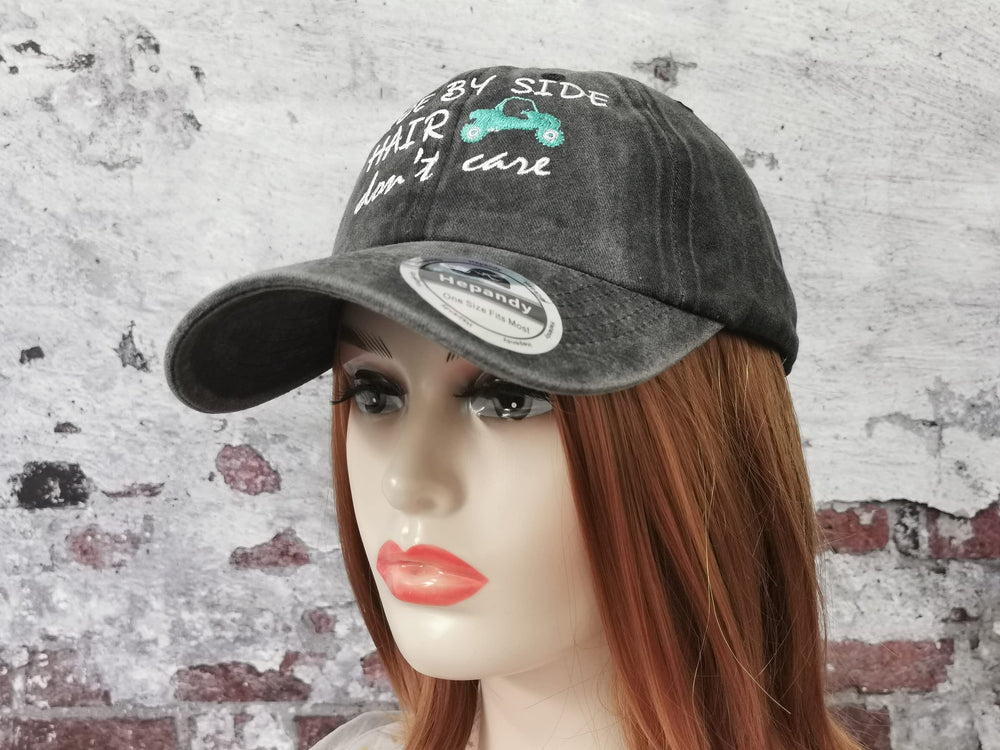 Unisex Hepandy baseball cap on model