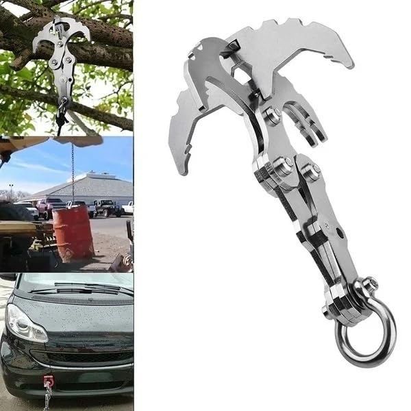HEPBAK hook with storage hole helps keeps bolts and parts organized on adventures.