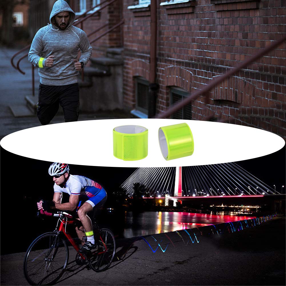 HEQUSigns reflector snap band pack of 20 provides value for families.