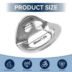 HERCHR 25kN clip area highlights high-strength attachment point