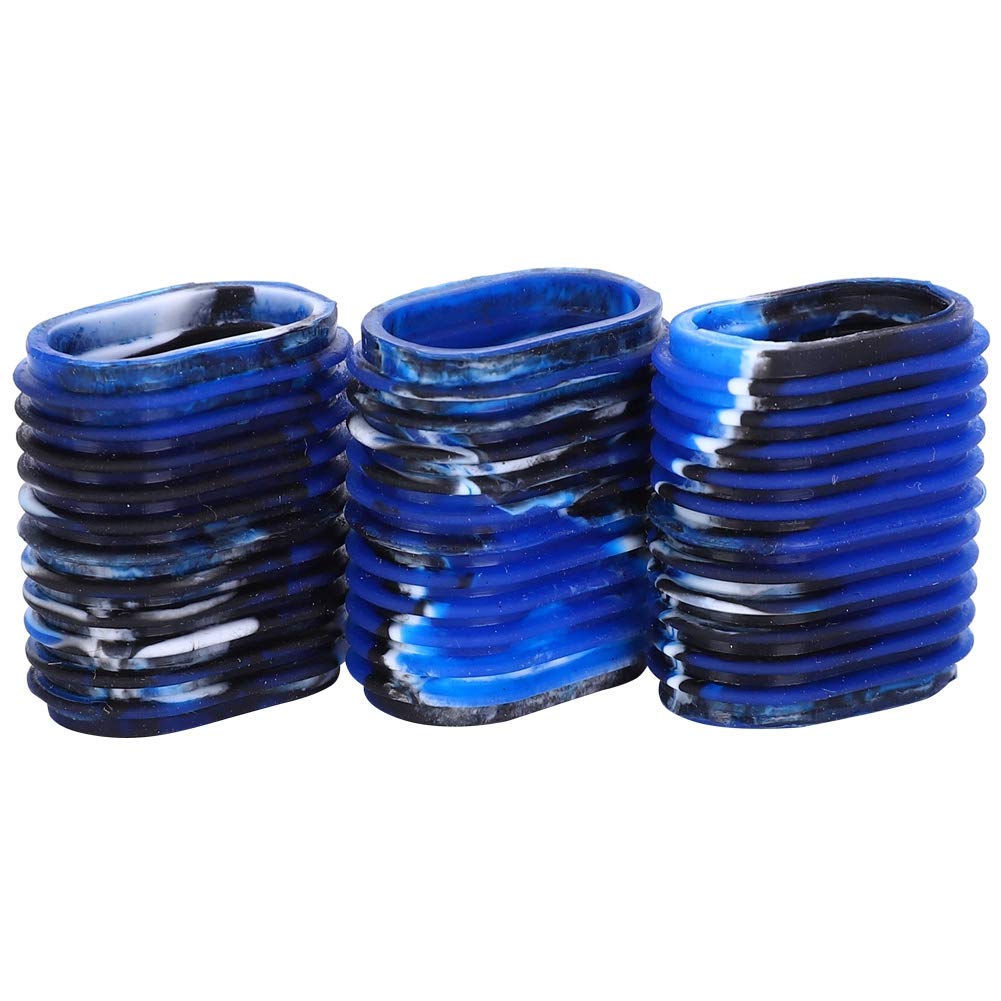 HERCHR baitcaster knob cover blue improves grip on casting reels