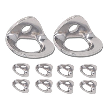 HERCHR bolt hanger side view shows compact anchor ready for secure mounting