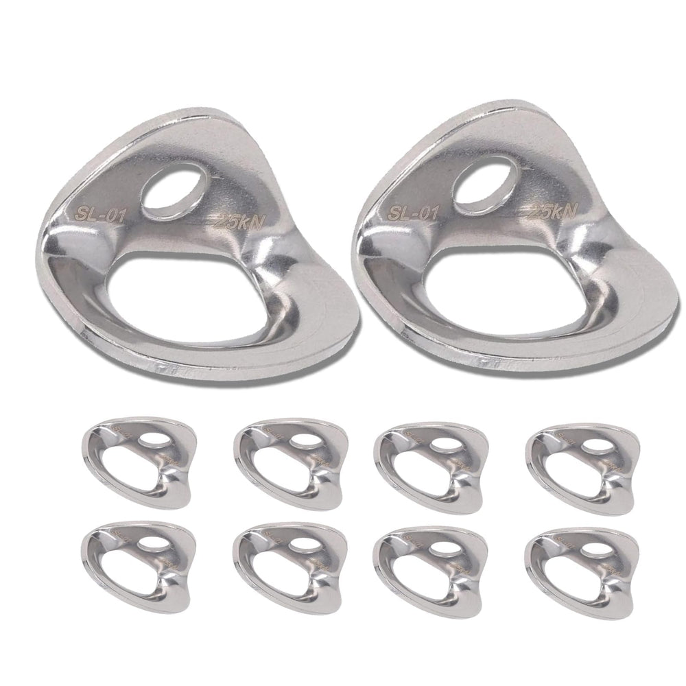 HERCHR bolt hanger side view shows compact anchor ready for secure mounting