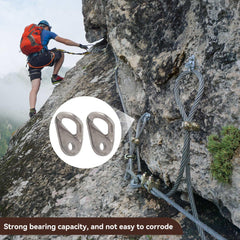 HERCHR Bolt Hanger two pack, versatile outdoor anchors for various routes
