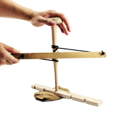 HERCHR kit in use for hands-on outdoor fire-starting practice.