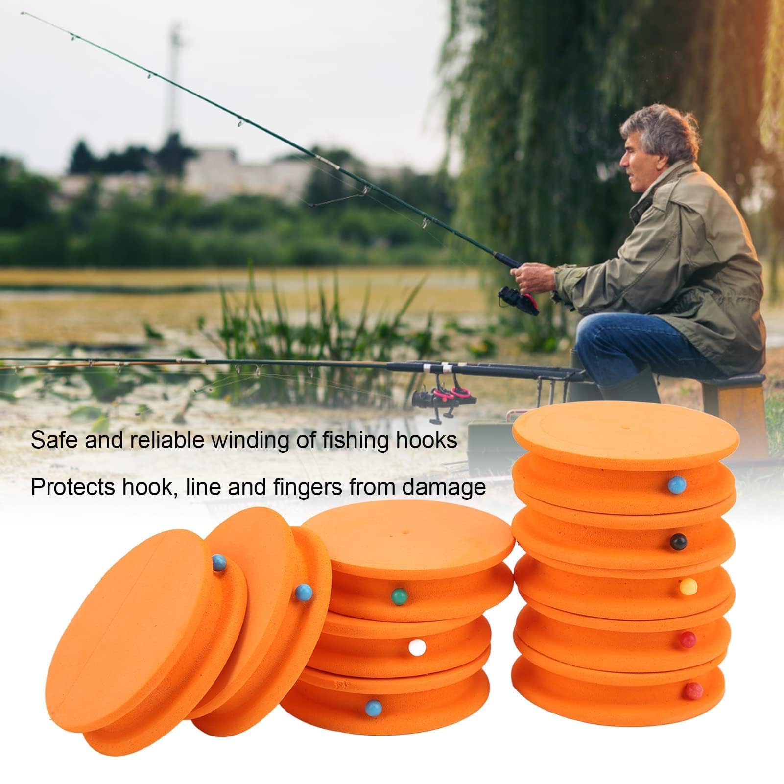 HERCHR color coded spool design simplifies diameter differentiation