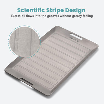 HERCHR ergonomic grip on tongs ensures secure handling.