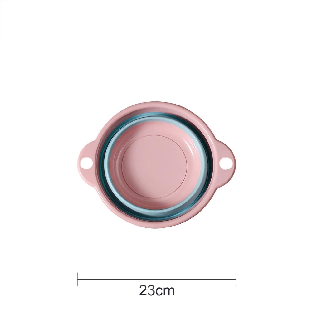 HERCHR easy-clean plastic dish pan keeps interior smooth for fast cleanup.
