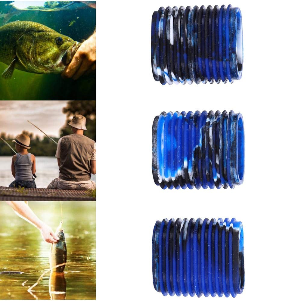 HERCHR easy-install reel grip blue requires no tools