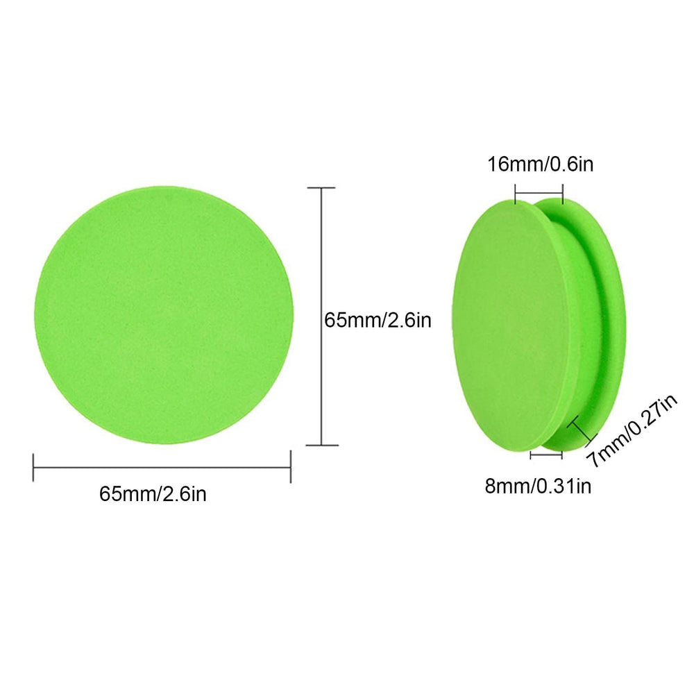 HERCHR EVA foam spool board in green provides soft, durable line storage.