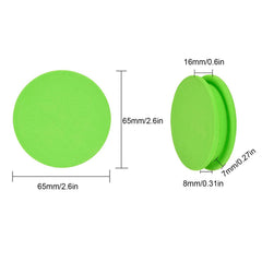 HERCHR EVA foam spool board in green provides soft, durable line storage.