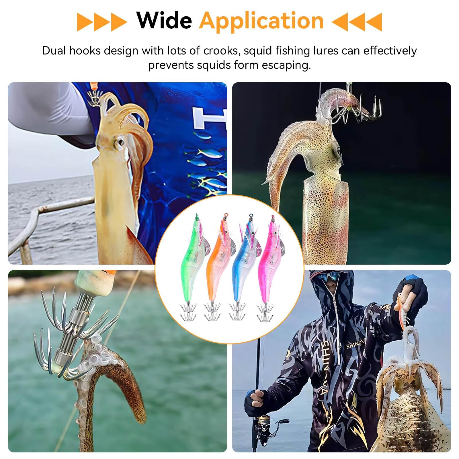 HERCHR battery included fishing lure ready to use