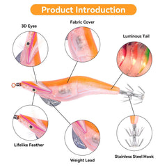 HERCHR lighted floating jig suitable for day and night fishing