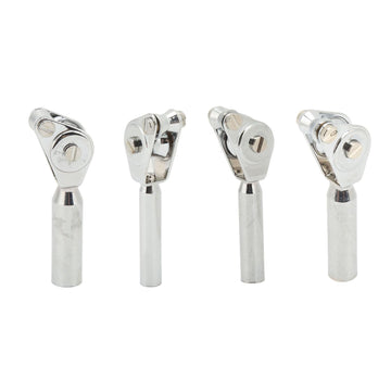 HERCHR aluminium alloy fishing roller guide with double pulley