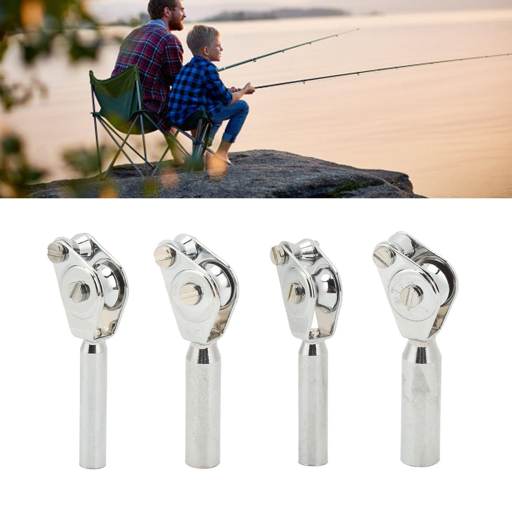 Easy install design of the double pulley guide on the rod head