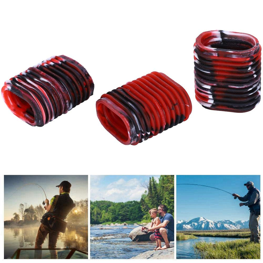 HERCHR fit for casting and spinning reels red with universal compatibility.