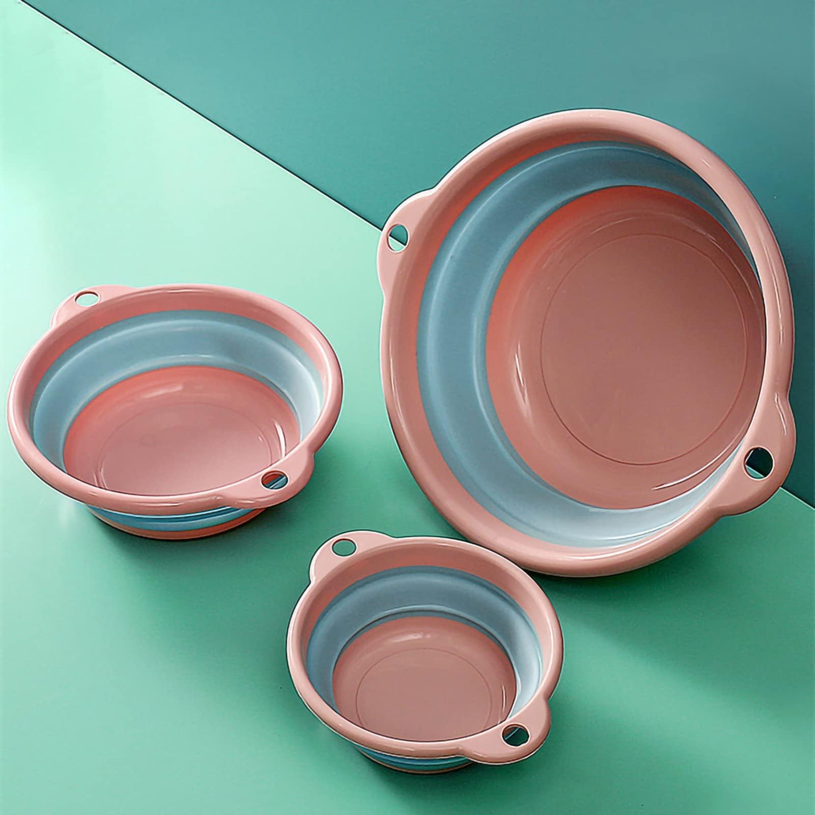 HERCHR foldable wash basin designed for baby bottles and gentle cleaning.
