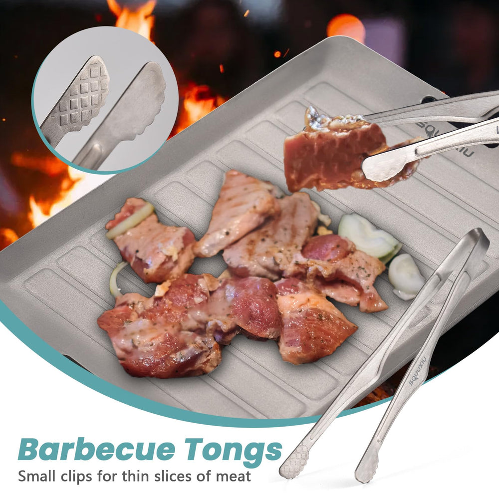 HERCHR nonstick matte surface pan for easy food release and cleanup