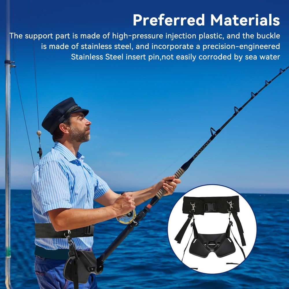 HERCHR belt is suitable for boat, river, and shore fishing setups.