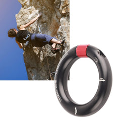 HERCHR Rappel Ring inner diameter 45mm supports sewn-termination ropes for fast setup.