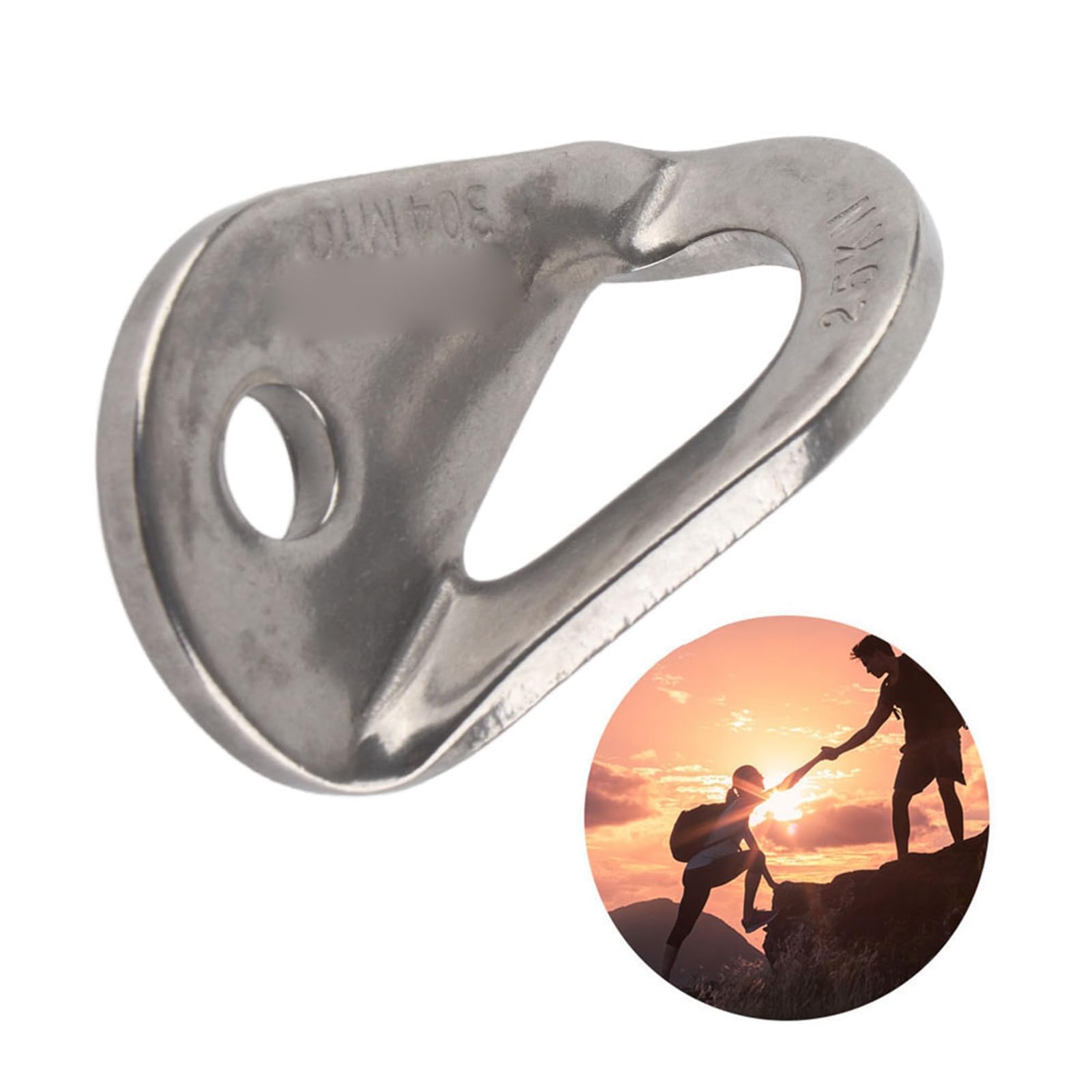 HERCHR Rescue hammock anchor in use for outdoor rests and security