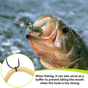 HERCHR rubber O Ring on a dock, demonstrating durability in cover fishing.