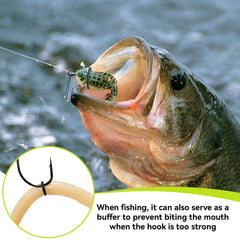 HERCHR rubber O Ring on a dock, demonstrating durability in cover fishing.