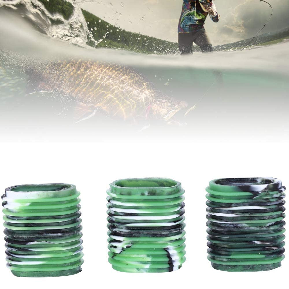HERCHR rubber reel grip on a casting reel boosts grip confidence.