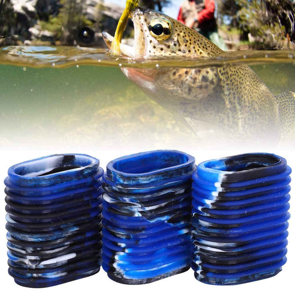 HERCHR slip-resistant blue reel grip provides better control in wet conditions
