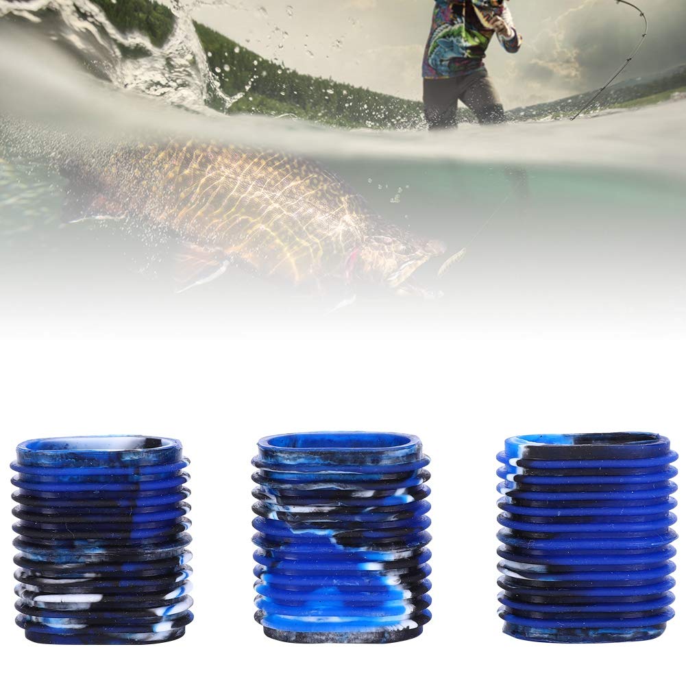 HERCHR soft blue reel grip adds secure feel without bulk