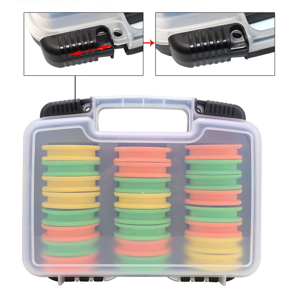 HERCHR tackle box organizer for a tidy fishing setup on trips.