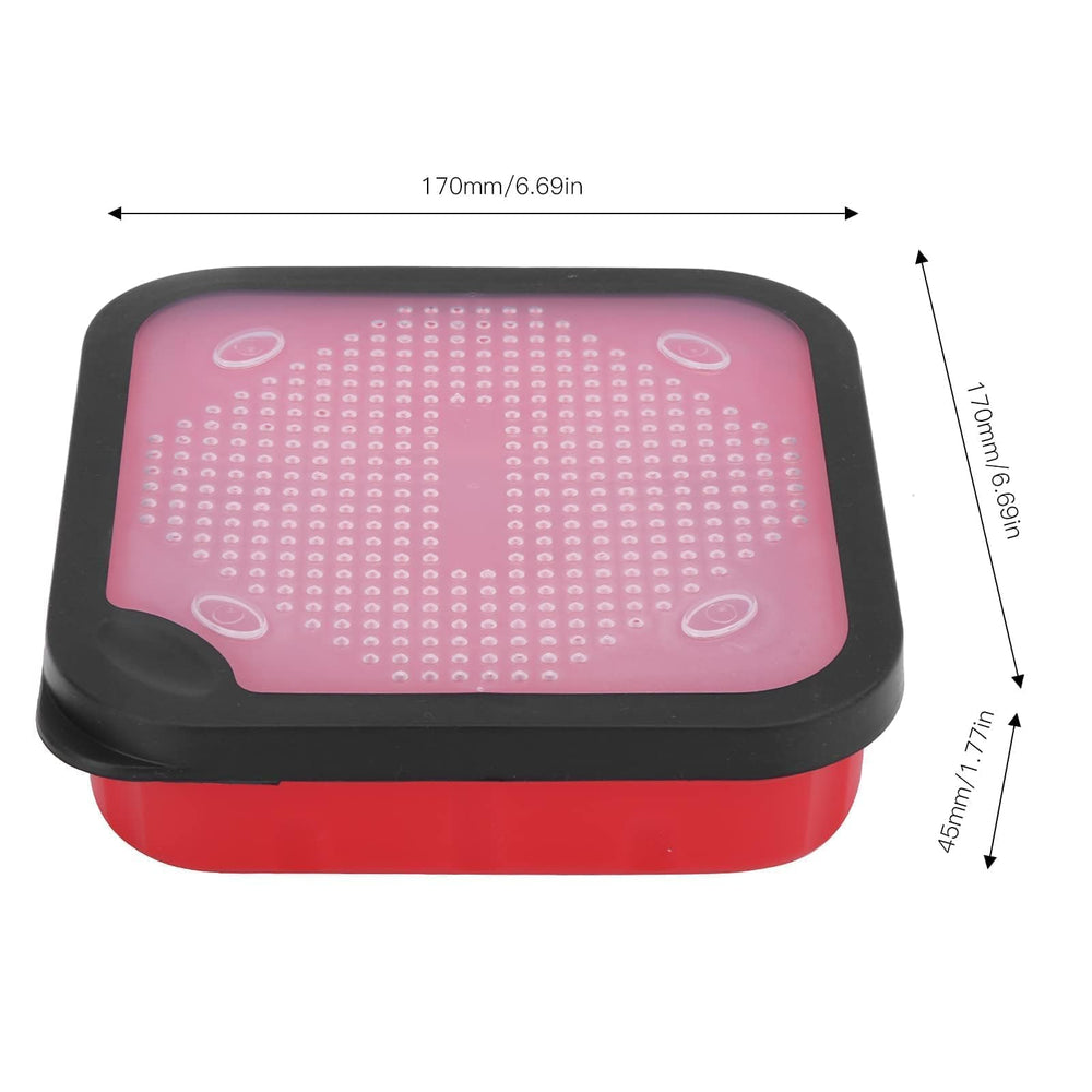 HERCHR ventilated container demonstrating airflow to keep bait active