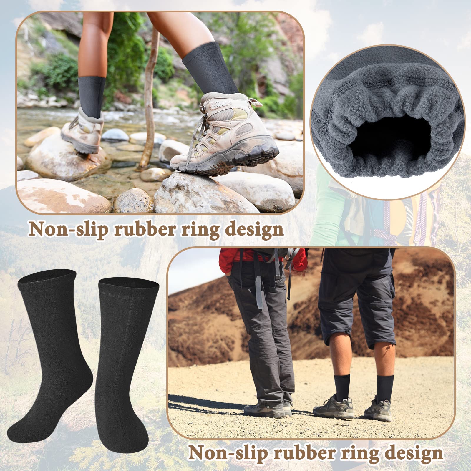 Hercicy wearers on the move stay warm and comfortable