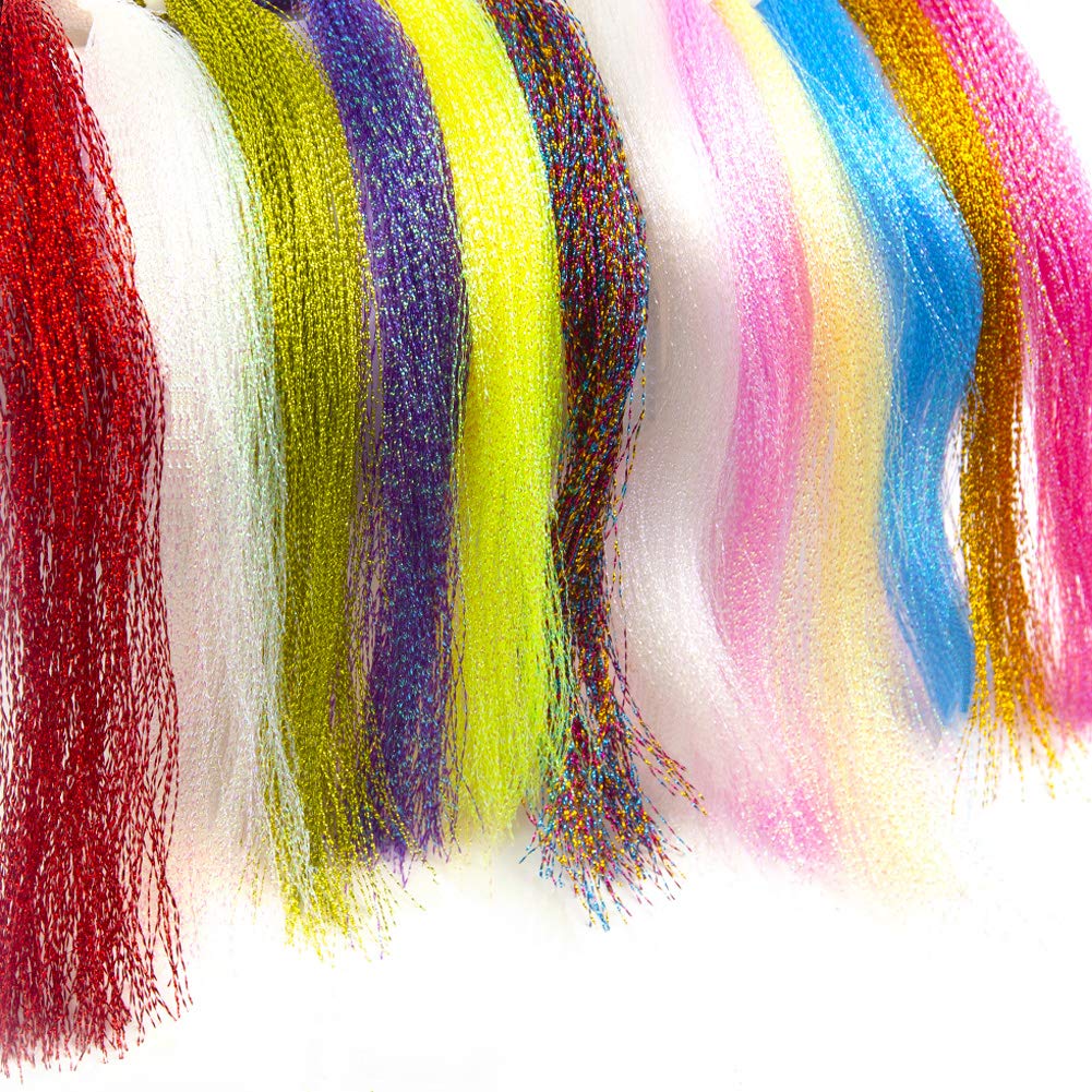 HERCULES crystal flash rose: eye-catching contrast on streamers and jigs