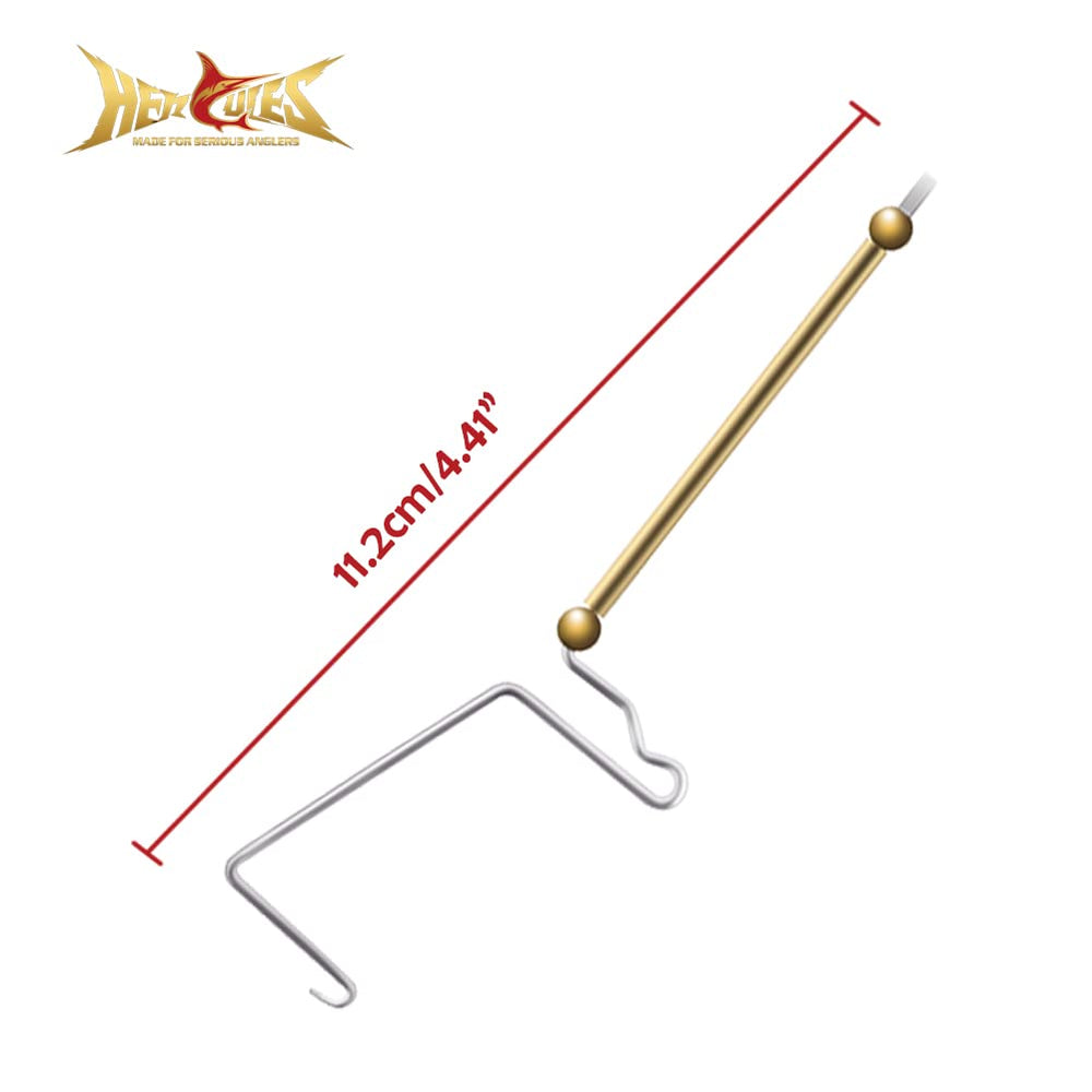 HERCULES bobbin thread holder keeps thread secure for smoother wraps.