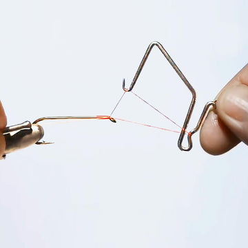 HERCULES bodkin helps set hooks and apply materials precisely.