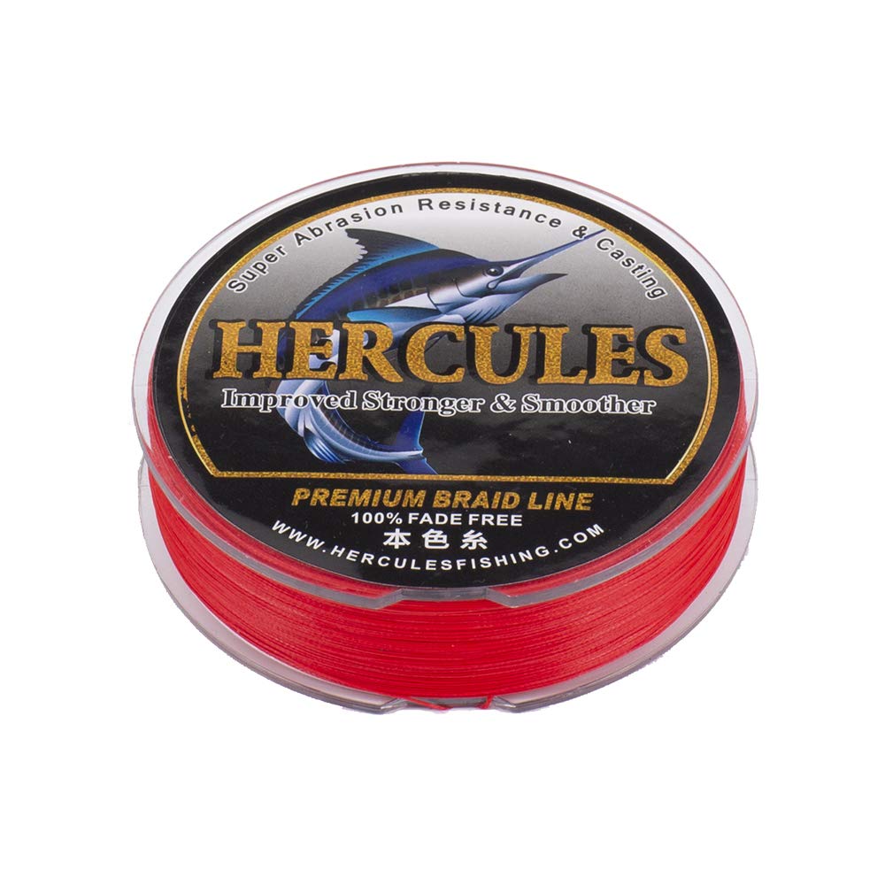 HERCULES braided line versatile for saltwater and freshwater fishing