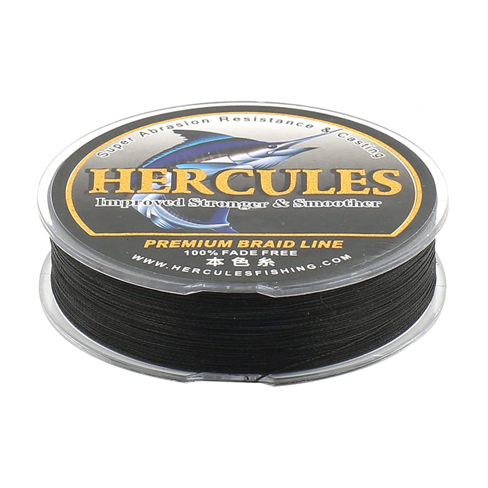 HERCULES braided line smooth casting enhances distance without excessive memory