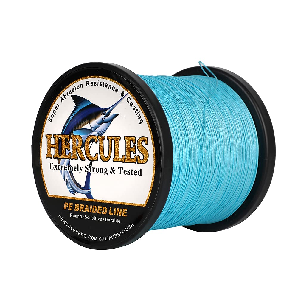 HERCULES braided line zero-stretch enhances bite sensitivity