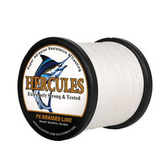 HERCULES braided line zero-stretch and high sensitivity captures bites and line movement.