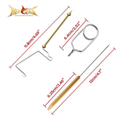 HERCULES fly tying kit whip finisher enables fast, clean knot finishing