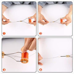 HERCULES knot whip finisher delivers clean, secure fly finishes