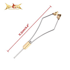 HERCULES wire threader assisting smooth feeding of fine thread.