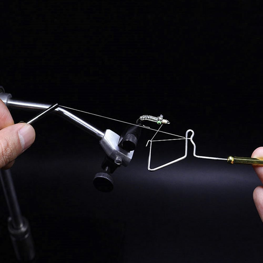 HERCULES hackle plier delivers steady grip for taut feathers.