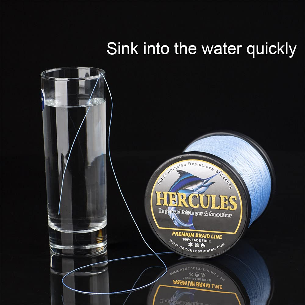 HERCULES improved casting distance with smoother surface improves reach.