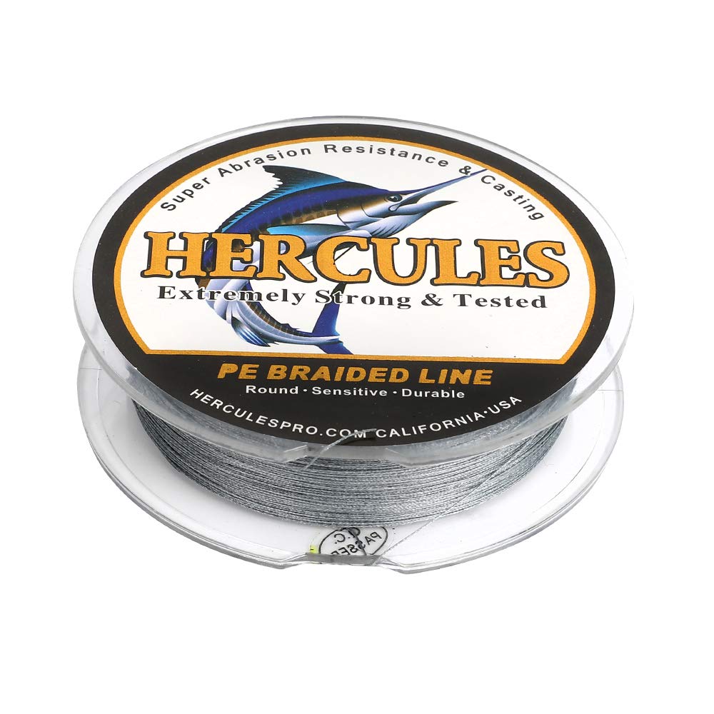 HERCULES Super Cast 10 lb-test line in action shows high sensitivity to bites.