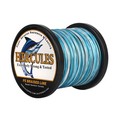 HERCULES Super Cast 300M braided line on spool enables long casts